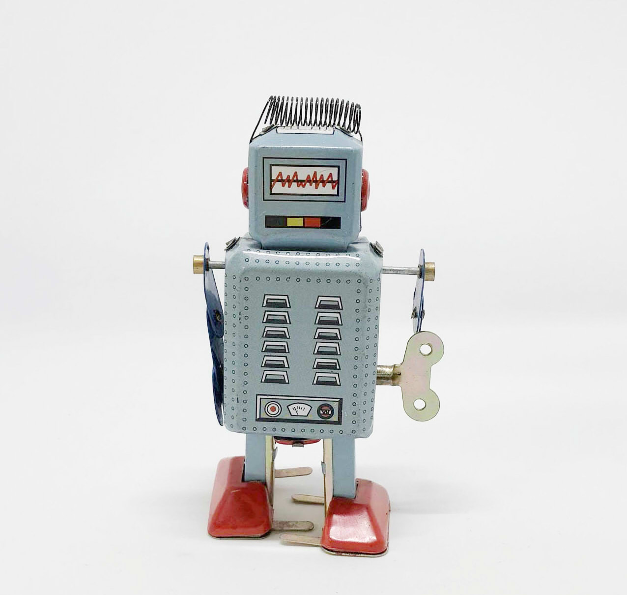 ロボットマートオンライン 中古 ブリキ おもちゃ アンティークトイ アンティークティントーイ ミニロボ
